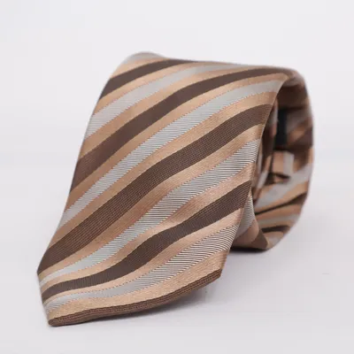 Tie (Brown, Multicolored) from Boss Hugo Boss Silk