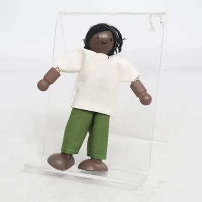 Doll (White, Green, Brown) from PlanToys
