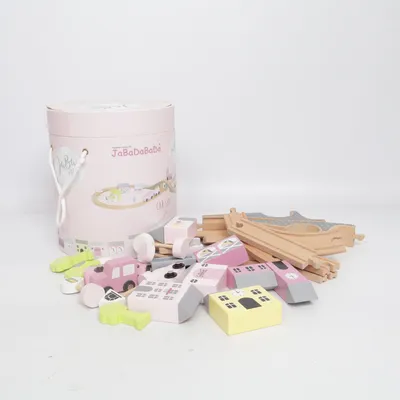 Circuit de voiture (Rose, Multicolore) de JaBaDaBaDo
