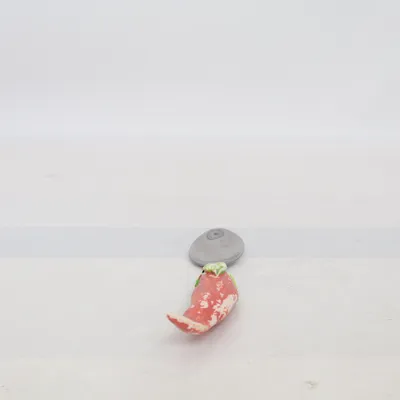 Theelepel (Rood, Grijs)