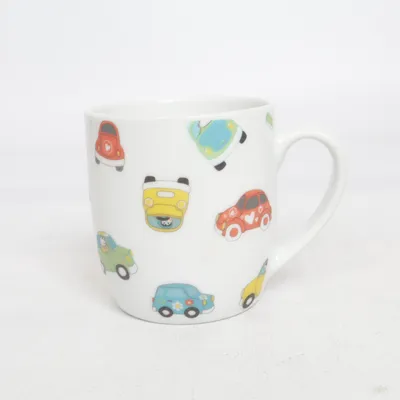 Mug (White, Multicolored) from Mique