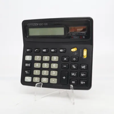 Miniräknare (SDC-320) från Citizen