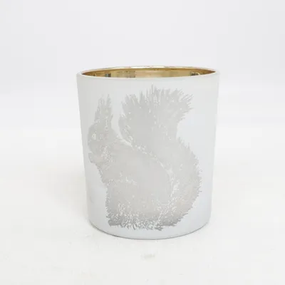 Waxinelichthouder (Grijs, Goud) van Wikholm form