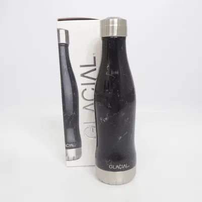 Water bottle (Black) from Glacial