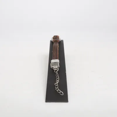 Bracelet (Marron, Argent) Métal inconnu