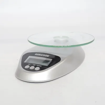 Köksvåg (Silverfärgad, Transparent) från Rubicson