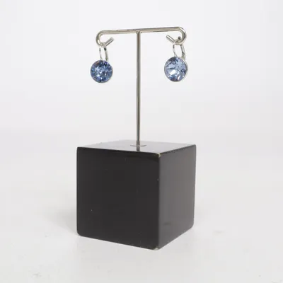Boucles d'oreilles (Bleu, Argent) de Swarovski Métal inconnu
