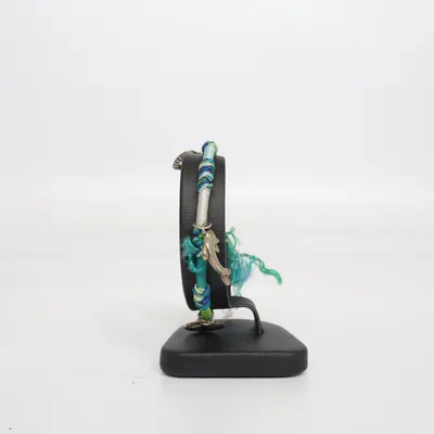 Bracelet de cheville (Bleu, Vert, Blanc) Métal inconnu