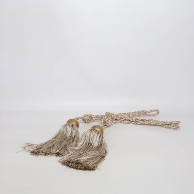 Gardinholder (Beige, Guld)