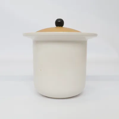 Sugar basin (White, Beige) from Höganäs Keramik