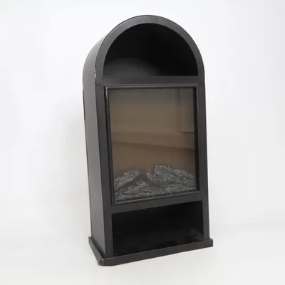 Cheminée électrique (Noir)