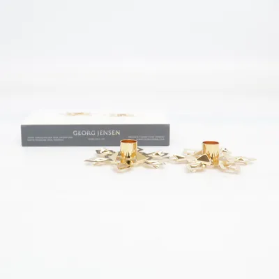 Ljuslykta (Guldfärgad) från Georg Jensen