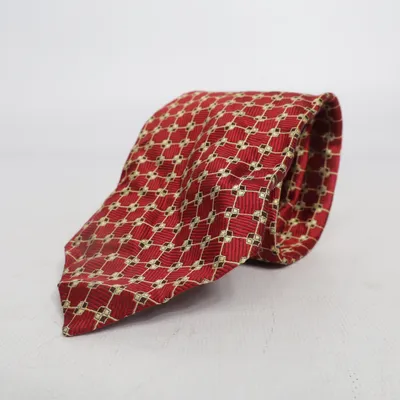 Tie (Red, Yellow) from Amanda Christensen Silk