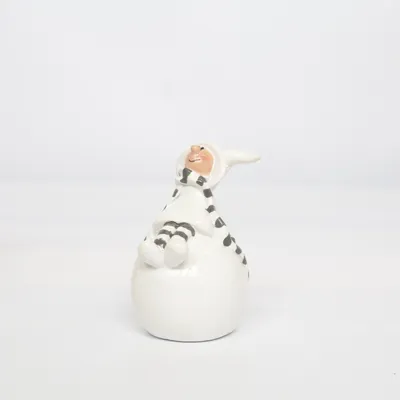 Figurin (Vit, Svart)