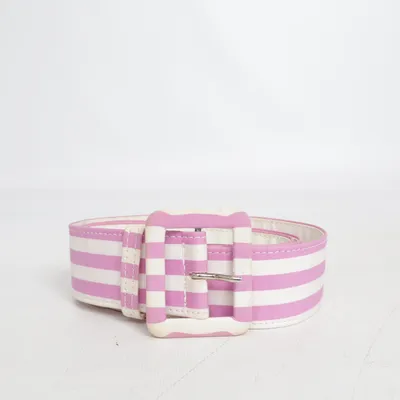 Bælte (Pink, Hvid) fra Astor