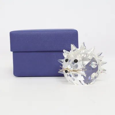 Figurine (Igel groß, einige Spitzen angeschlagen) from Swarovski