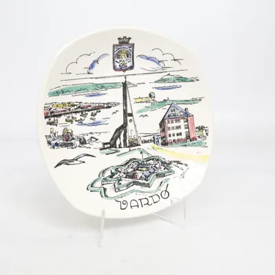 Väggtallrik (Flerfärgad) från Stavangerflint Norway