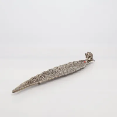 Rökelsehållare (Silverfärgad)