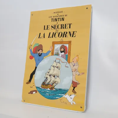 Poster från Tintin