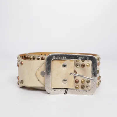 Belt (Beige) from vera pelle