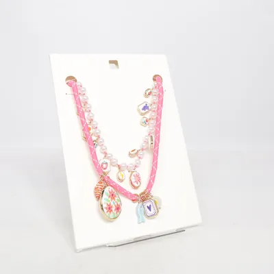 Halsband (Rosa, Flerfärgad) från Zara Okänd metall