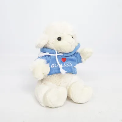 Peluche (Blanc, Bleu) de Immenco