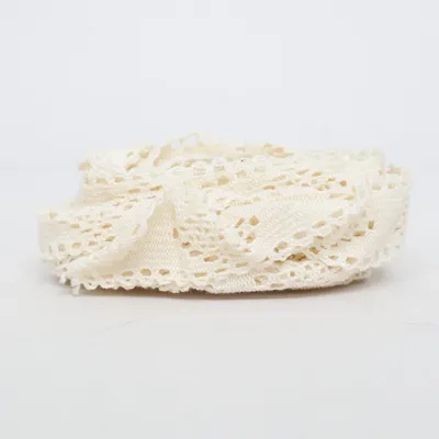 Lace ribbon (White)