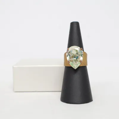 Ring (Gold, Transparent) from Caroline Svedbom Unknown metal