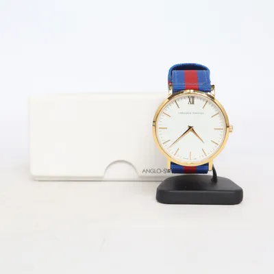 Armbandsur (Blå, Röd, Guldfärgad) från Larsson & Jennings