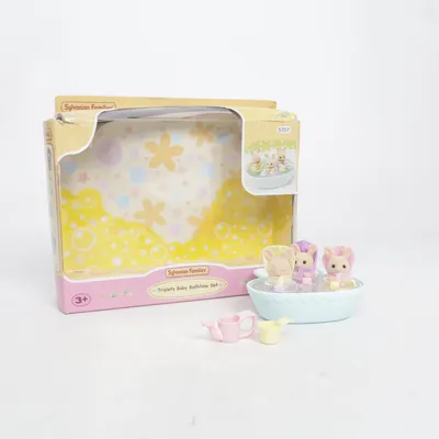 Docktillbehör (Triplets Baby Bathtime Set) från Sylvanian Families