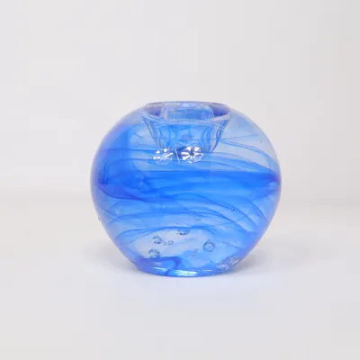 Candle holder (Blue) from Kosta Boda