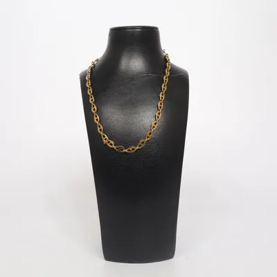 Necklace (Gold) from Steel Unknown metal