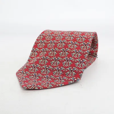 Stropdas (Rood, Meerkleurig) van Marja Kurki Zijde