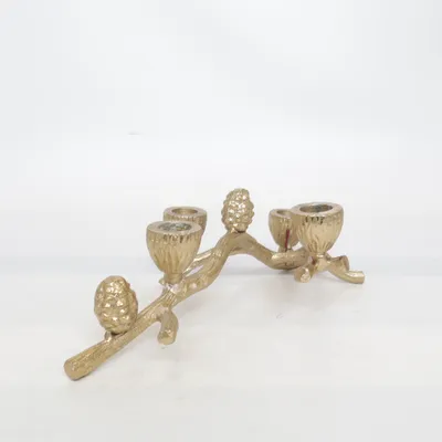 Kandelaber (Guldfärgad)