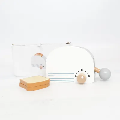 Leksak (Vit, Orange, Brun) från Playwood