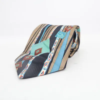 Tie (Blue, Brown, Multicolored) from Fashion Line Polyester