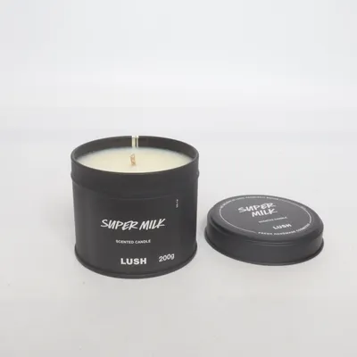 Scented candles (Super Milk) from Lush