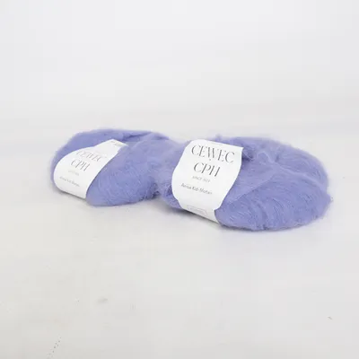 Garn (Anisia Kid-Mohair) fra Cewec Mohair, Polyamid