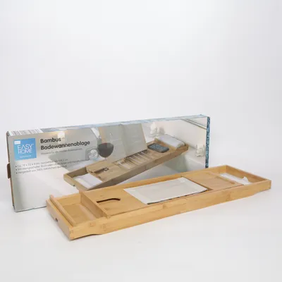 Bathtub tray (Beige) from Easy Home Bamboo
