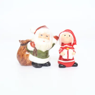 Juldekoration (Röd, Vit, Brun)