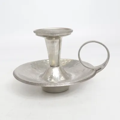 Candlestick (Silver) from Handarbete