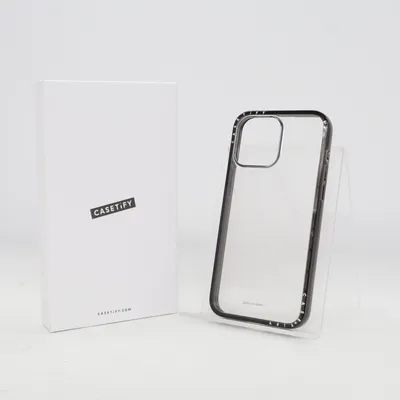 Telefoncover (Sort, Transparent) fra Casetify