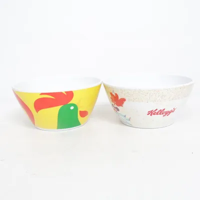 Bowl (Yellow, Multicolored) from Kellogg's