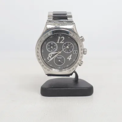 Armbandsur (Silverfärgad, Svart) från Swatch Irony