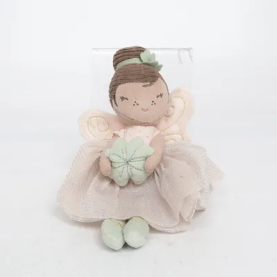 Doll (Beige, Green) from Little Dutch Polyester