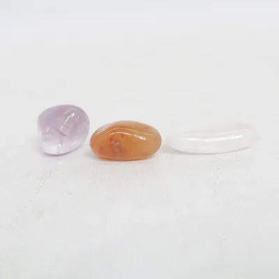 Dekorsten (Lila, Brun, Transparent)