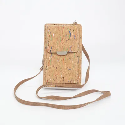 Telefoontasje (Bruin, Meerkleurig) van Donna