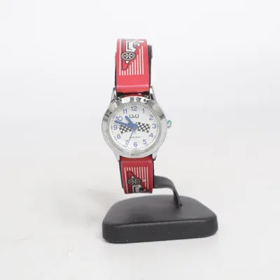 Wristwatch (Red, Multicolored) from Q&Q