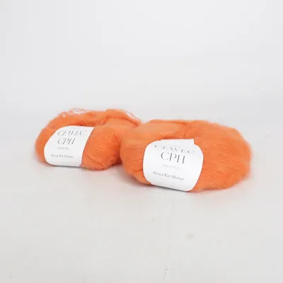 Yarn (Orange) from Cewec Mohair, Polyamide