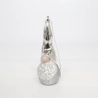 Julgranspynt (Silverfärgad, Rosa)